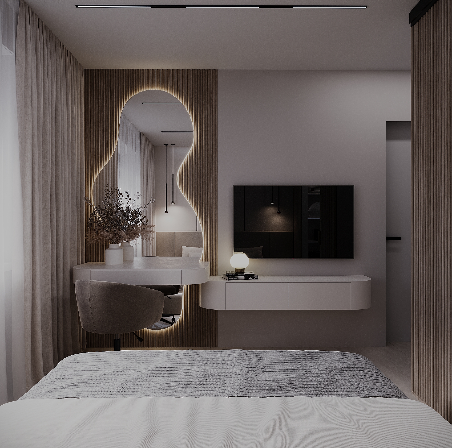 Design interior pentru o Casa particulara or. Ialoveni