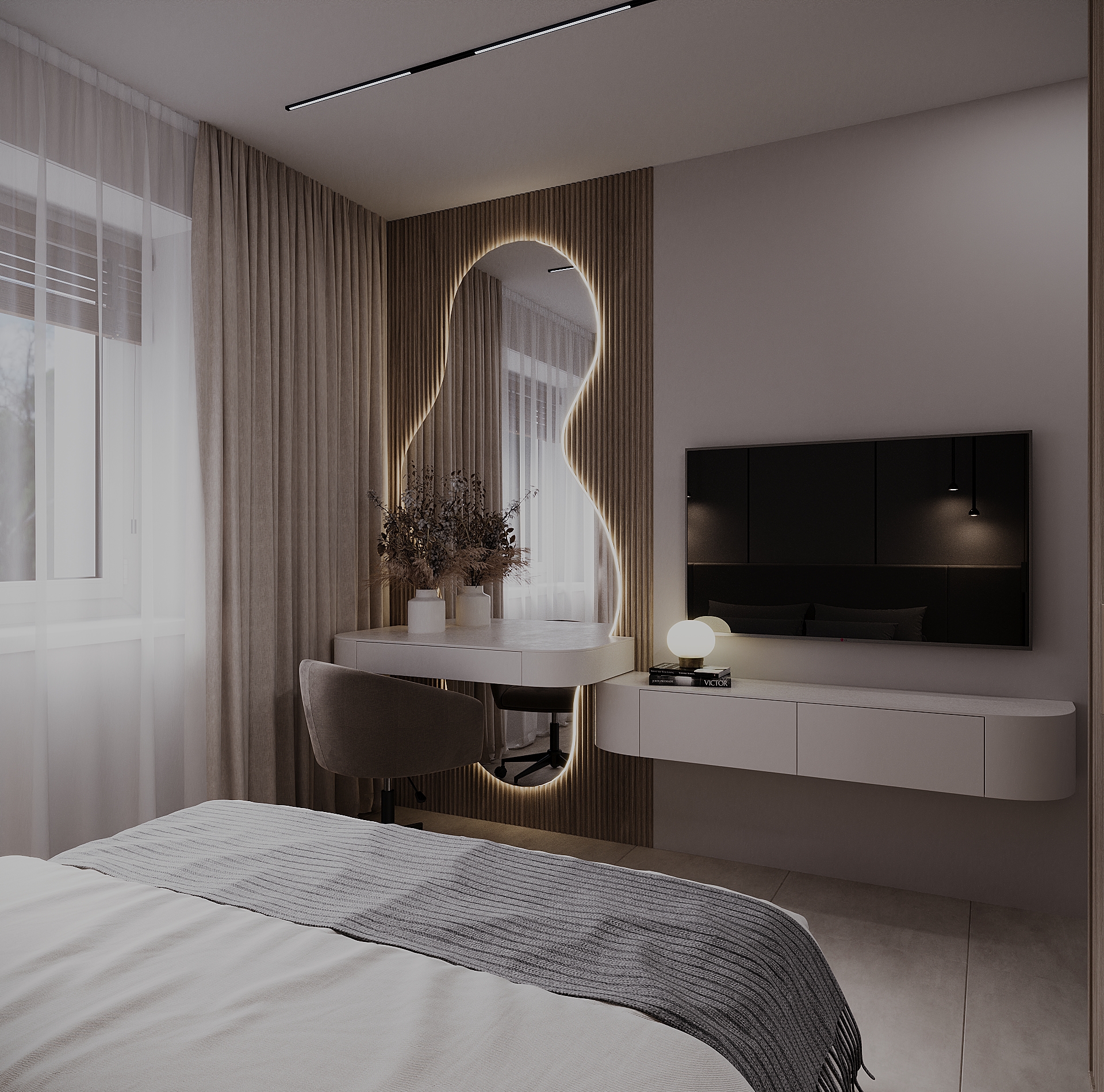 Design interior pentru o Casa particulara or. Ialoveni